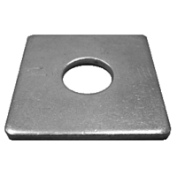 5/8 X 3 X .25THK SQUARE PLATE WASHER PLAIN FINISH